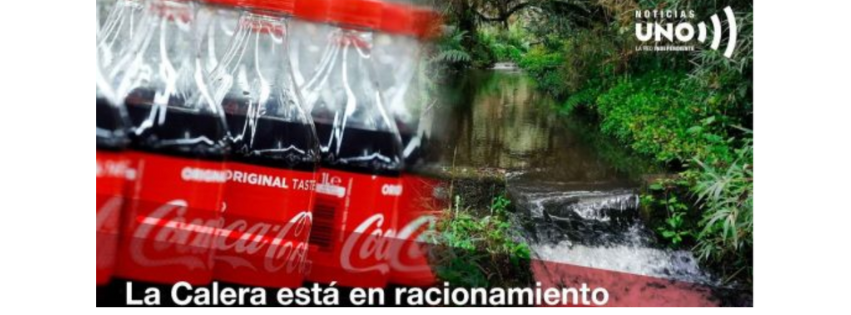 La CAR estudia petición para que no se renueve su licencia de agua de Coca Cola en La Calera