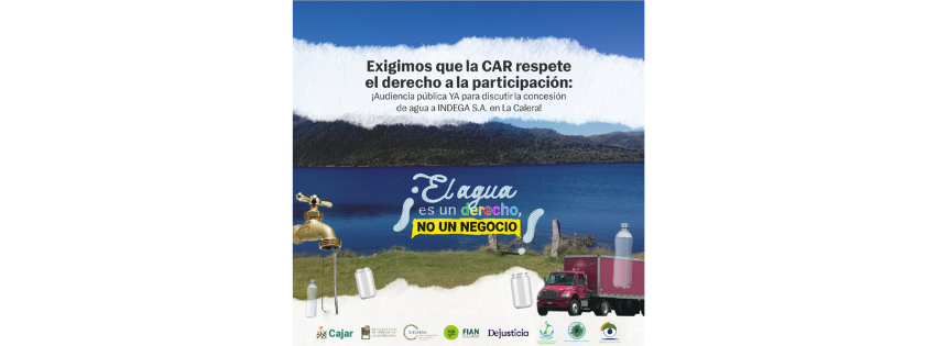Denuncian amenazas a líderes sociales durante audiencia ambiental en La Calera